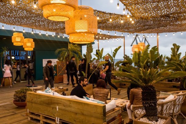 lisbona terrazze bar con vista