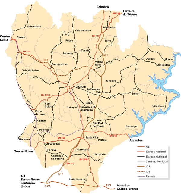 autostrada portogallo tomar