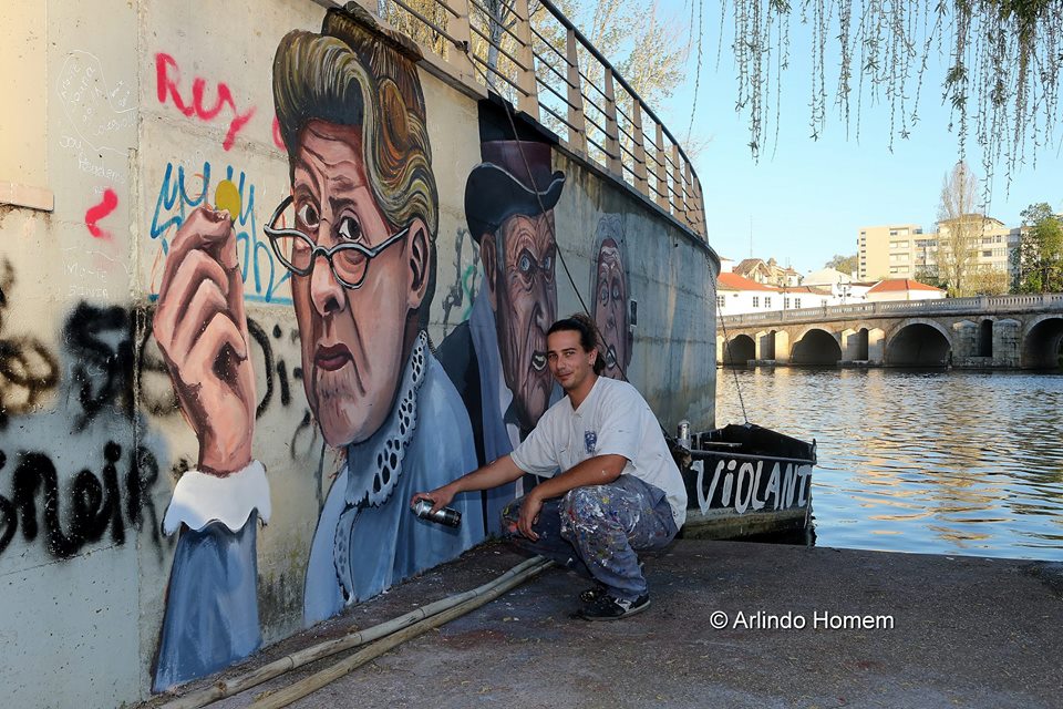 street art tomar portogallo