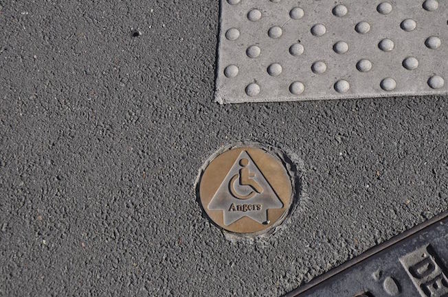 angers francia percorso accessibile