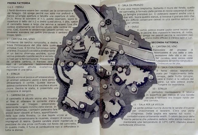 visitare troglodita Rochemenier mappa