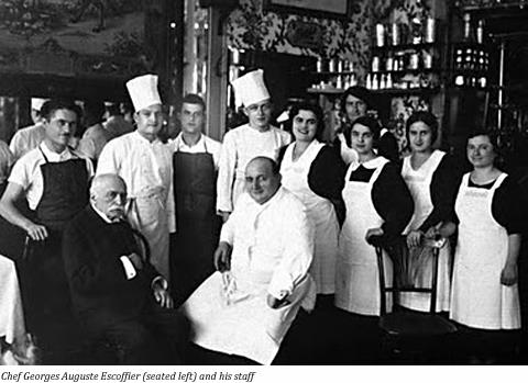 Risultati immagini per cene Auguste Escoffier