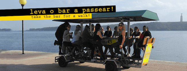 bar a pedali lisbona