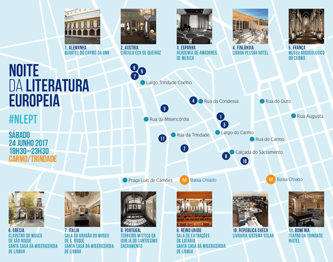 evento lisbona notte letteratura