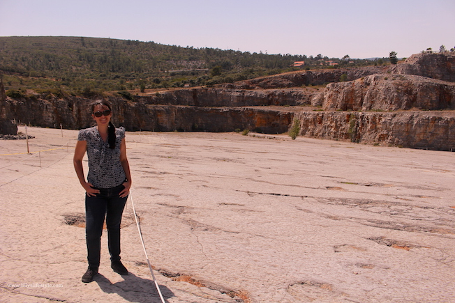 parco impronte dinosauro portogallo