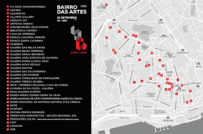 programma arte lisbona settembre 2017