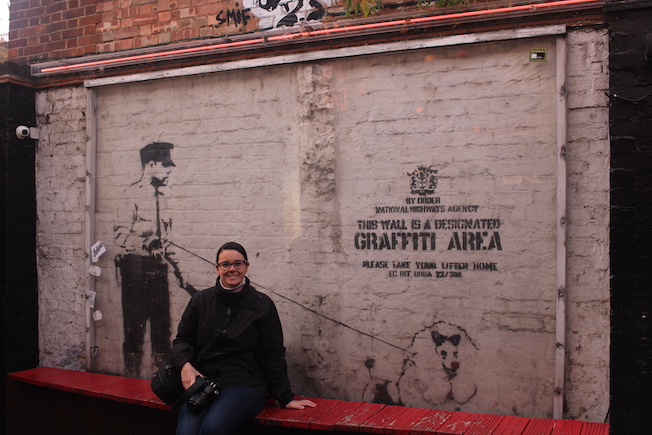 arte urbana londra cargo banksy