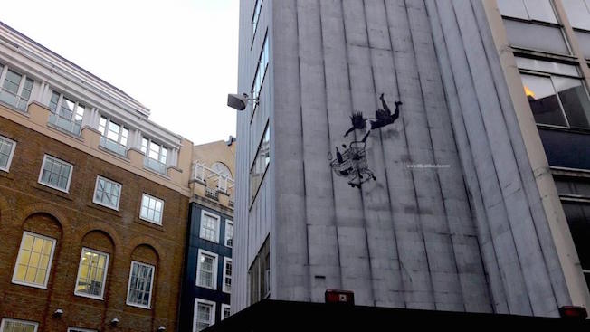 londra street art banksy