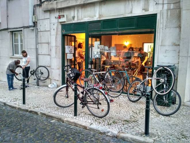 biciclette a lisbona