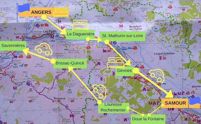 cosa visitare valle della loira francia