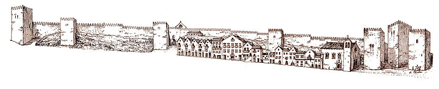 antiche mura difensive lisbona