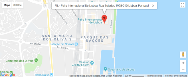 fiera lisbona googlemaps FIA lisbona come arrivare