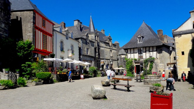 francia bretagna Rochefort-en-terre