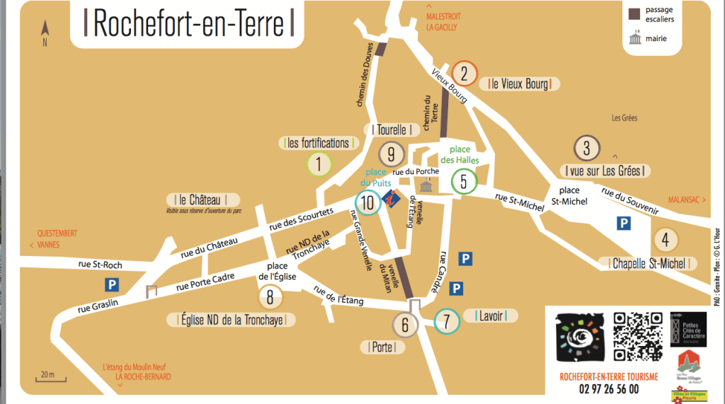 itinerario visita rochefort-en-terre