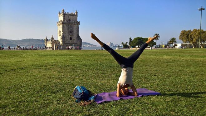 lisbona lezione yoga belem