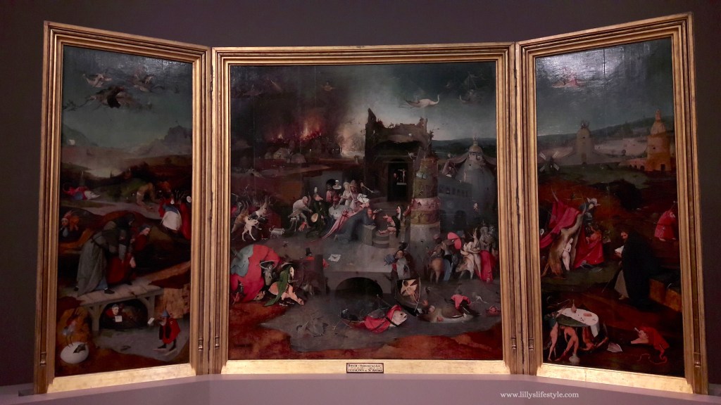 trittico bosch museo di arte antica lisbona