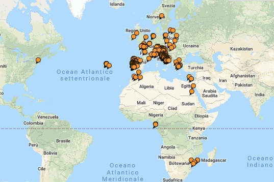 cartina geografica viaggi