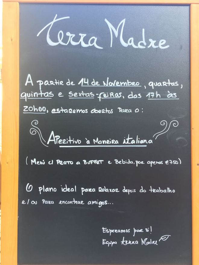 ristorante italiano dove fare l'aperitivo a lisbona