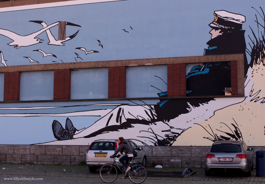 bruxelles fumetti in strada