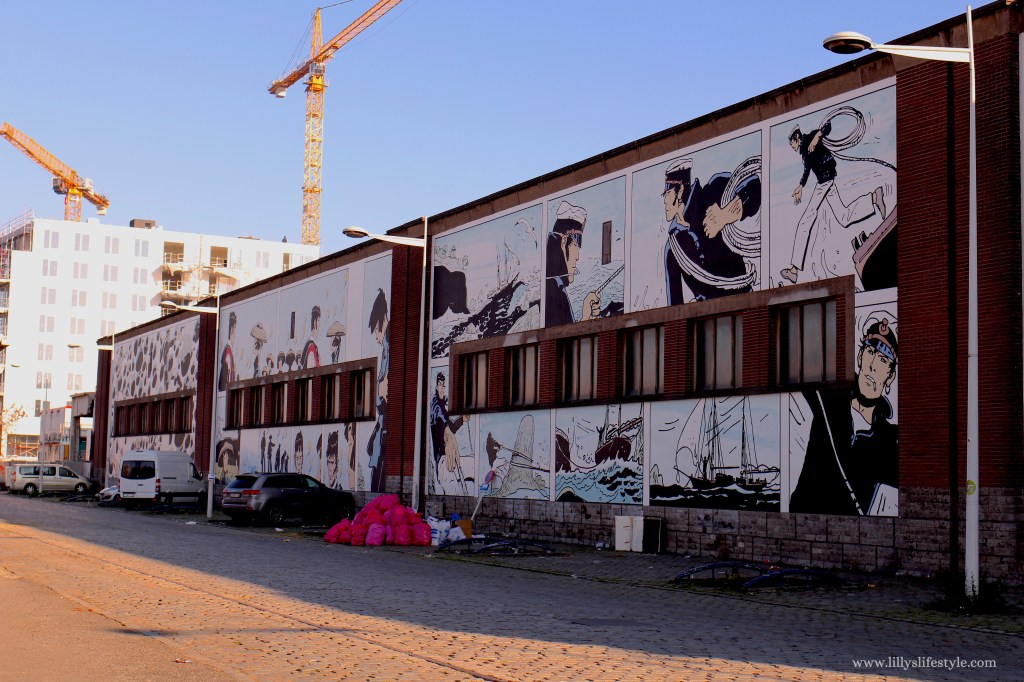 bruxelles fumetti in strada