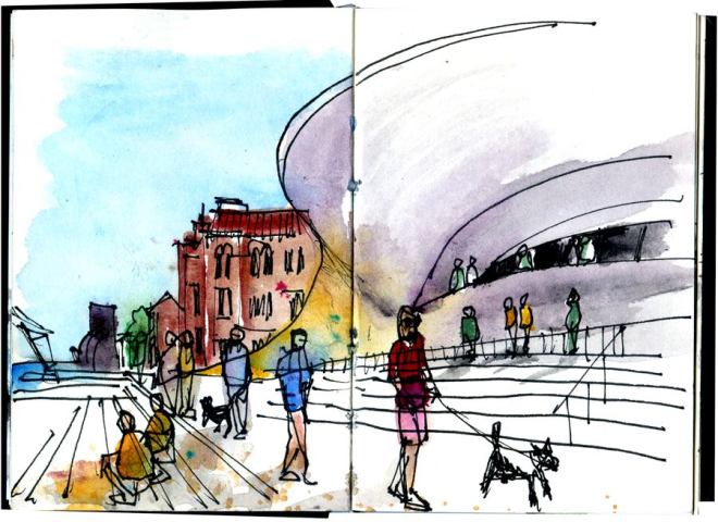 incontro Urban Sketchers lisbona portogallo