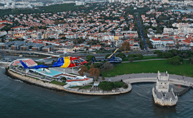 giro elicottero belem lisbona