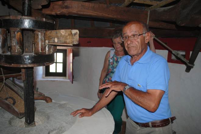 portogallo mulini a vento in funzione