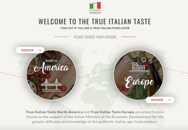 cucina italiana nel mondo