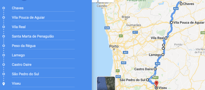 famosa strada N2 portogallo