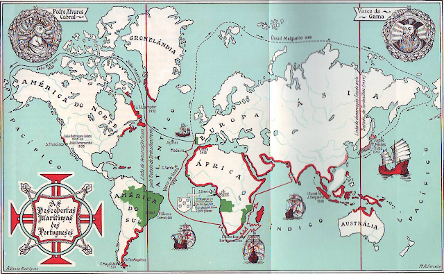 mappa scoperte marittime portoghesi
