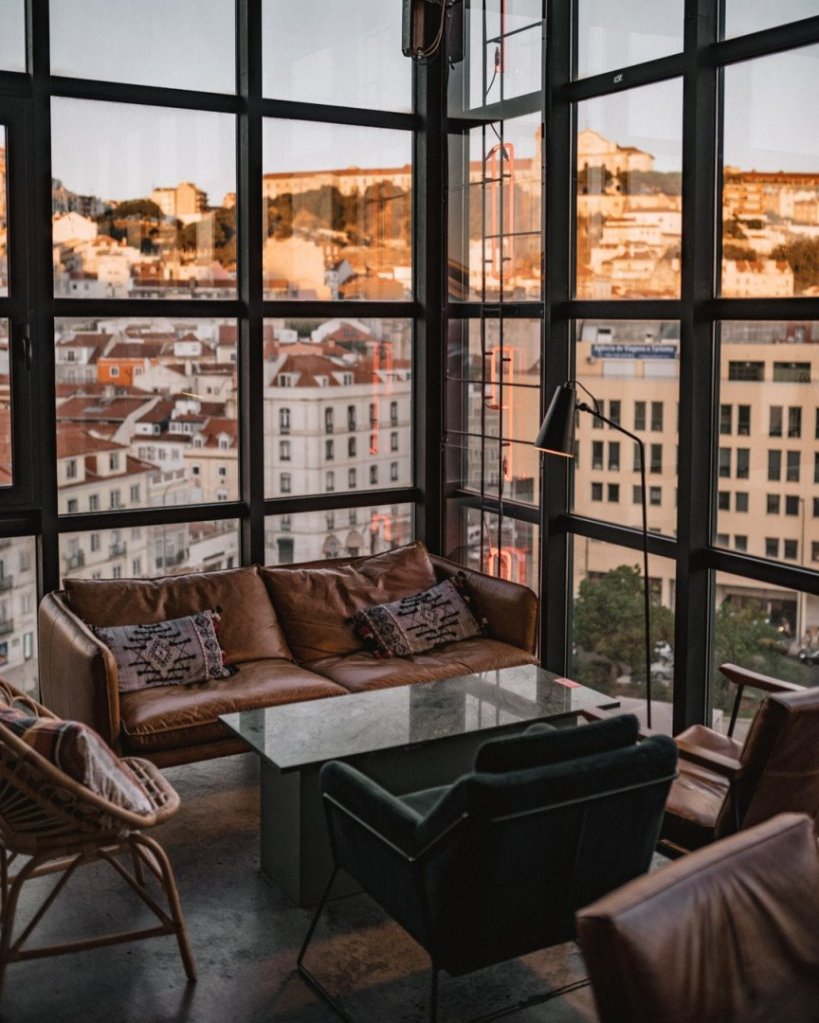 terrazze con vista a lisbona