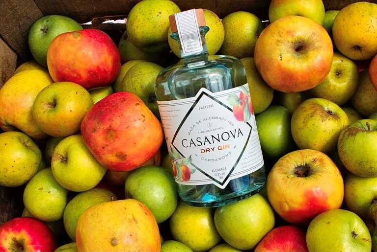 gin portoghese con scarti di frutta