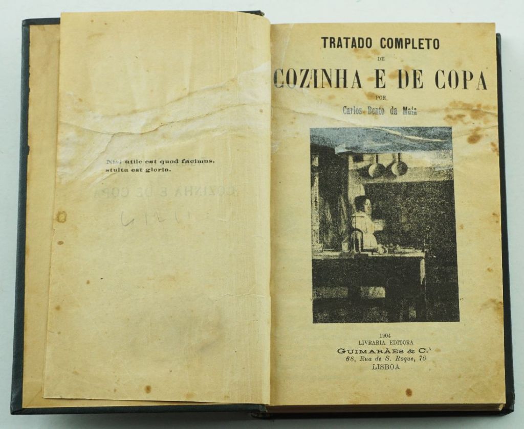 antico libro ricette portoghesi