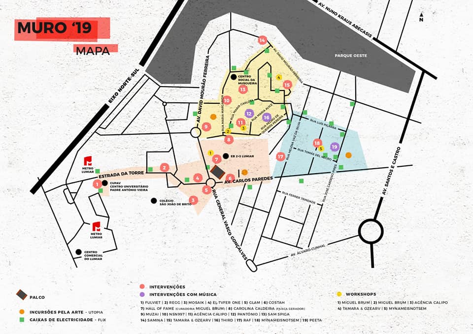 festival arte urbana lisbona MURO