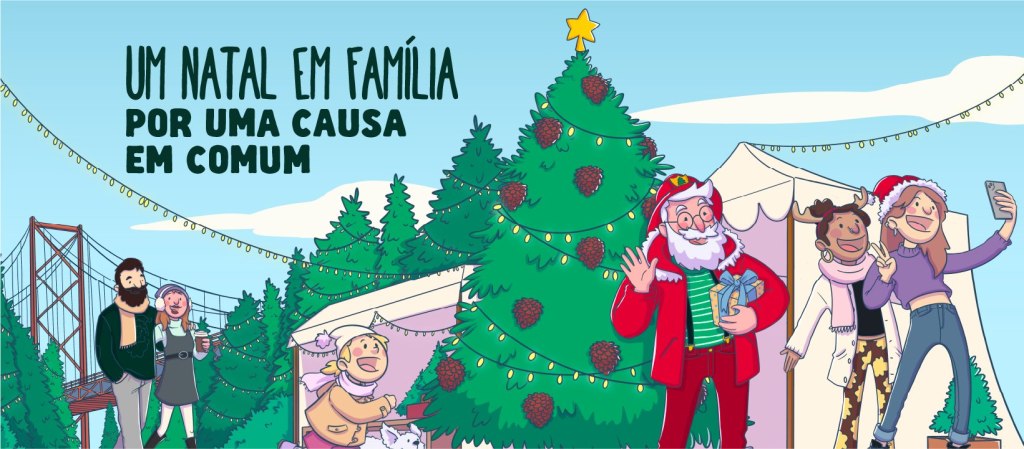 albero di natale lisbona 2021