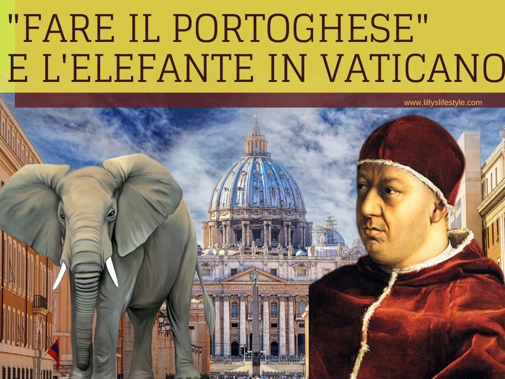 papa elefante portogallo